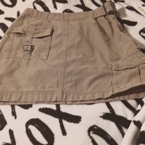 Forever 21 cargo mini skirt